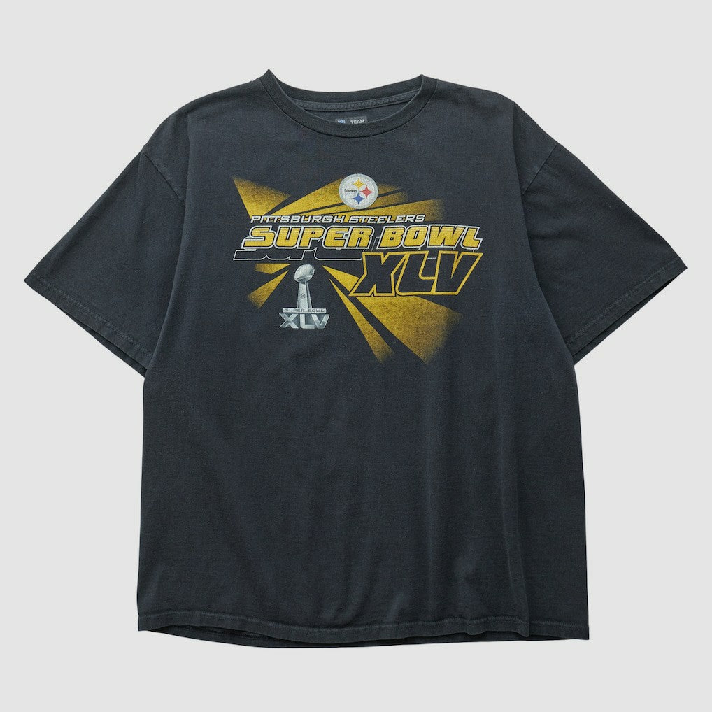 Pittsburgh Steelers NFL 2011 T-shirt Black Vintage - Fanatics
