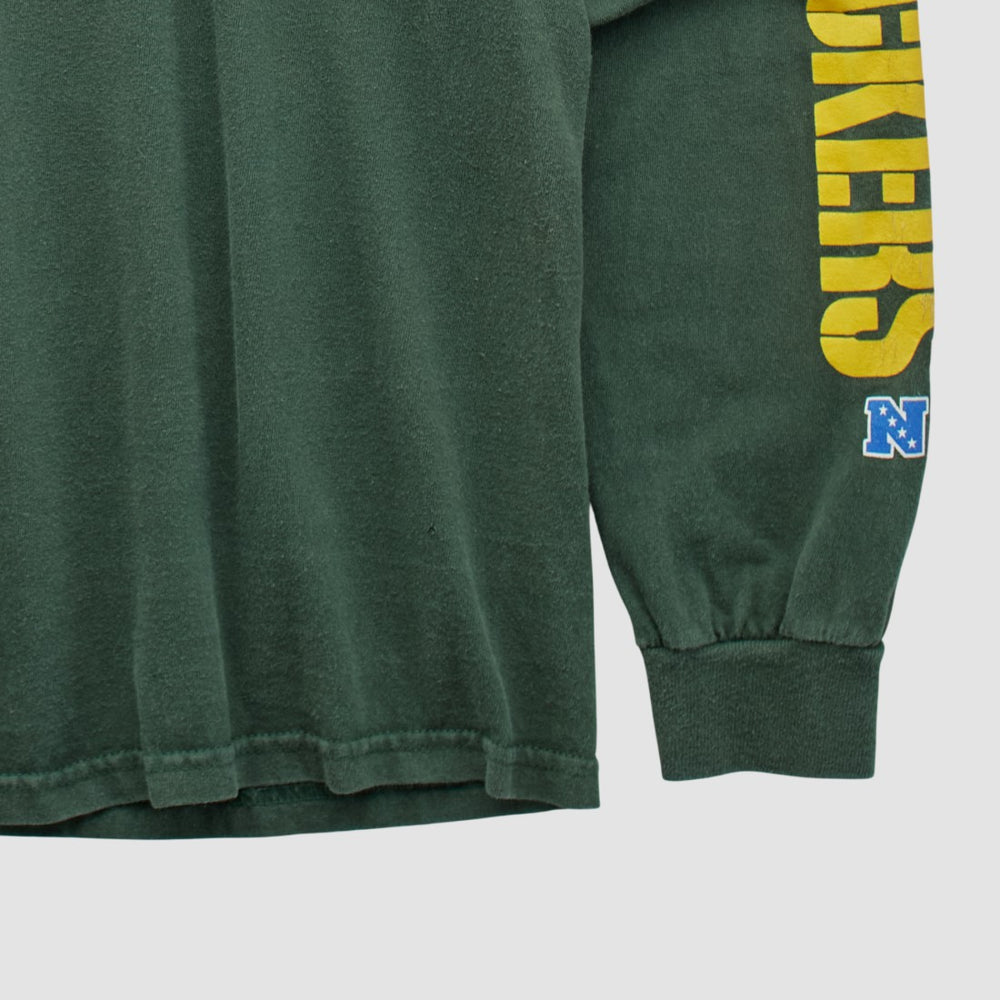 Green Bay Packers NFL 2010s Long Sleeve T-shirt Green Vintage - Fanatics