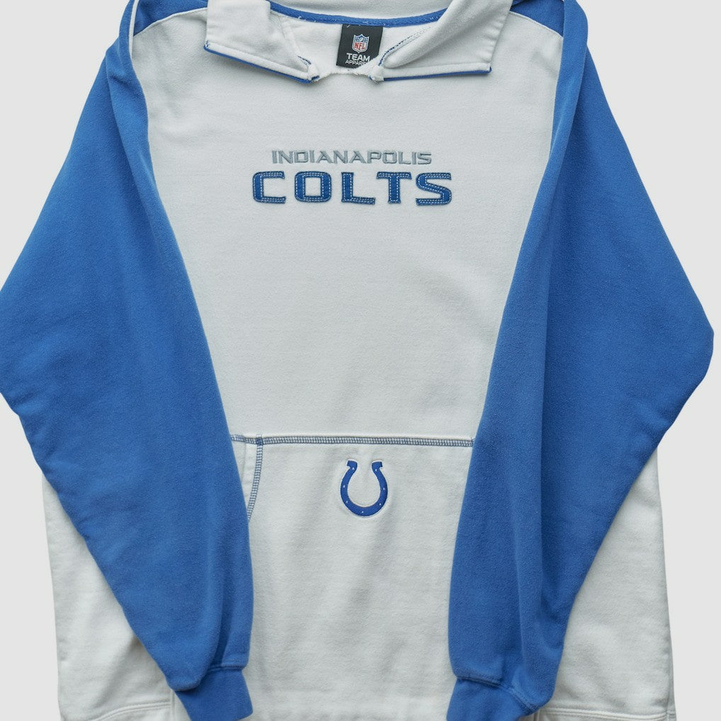 Indianapolis Colts NFL 2010s Pullover Sweatshirt White Vintage - Fanatics