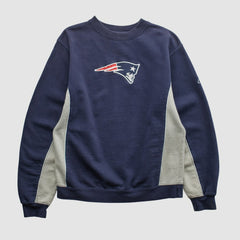 New England Patriots Reebok 2000s Pullover Sweatshirt Navy Vintage - Fanatics