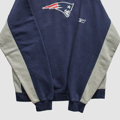 New England Patriots Reebok 2000s Pullover Sweatshirt Navy Vintage - Fanatics
