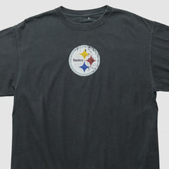 Pittsburgh Steelers 2000s T-shirt Black Vintage - Fanatics