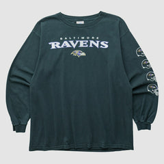 Baltimore Ravens NFL 2000s Long Sleeve T-shirt Black Vintage - Fanatics