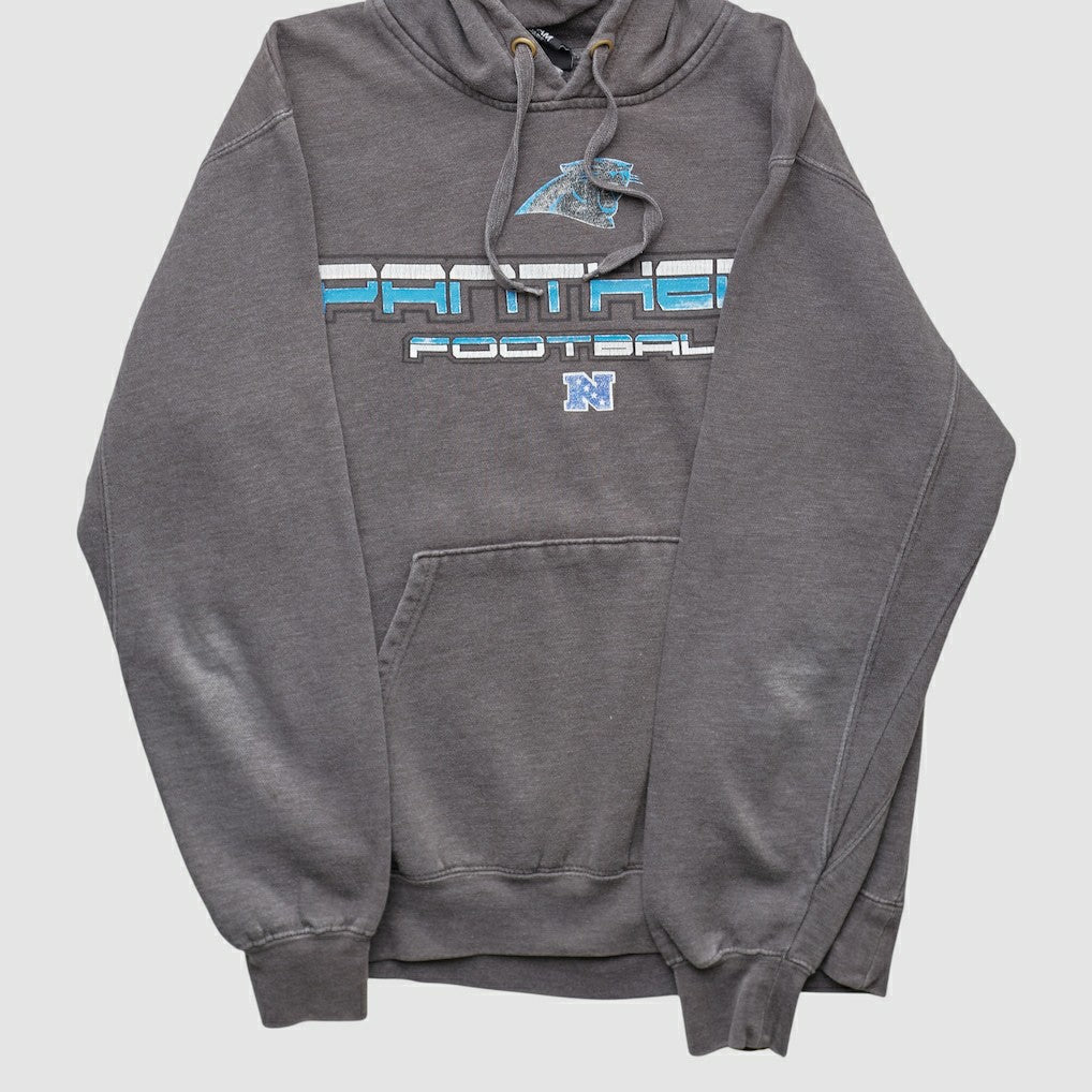 Carolina Panthers NFL 2010s Hooded Pullover Sweatshirt Dark Heather Gray Vintage - Fanatics