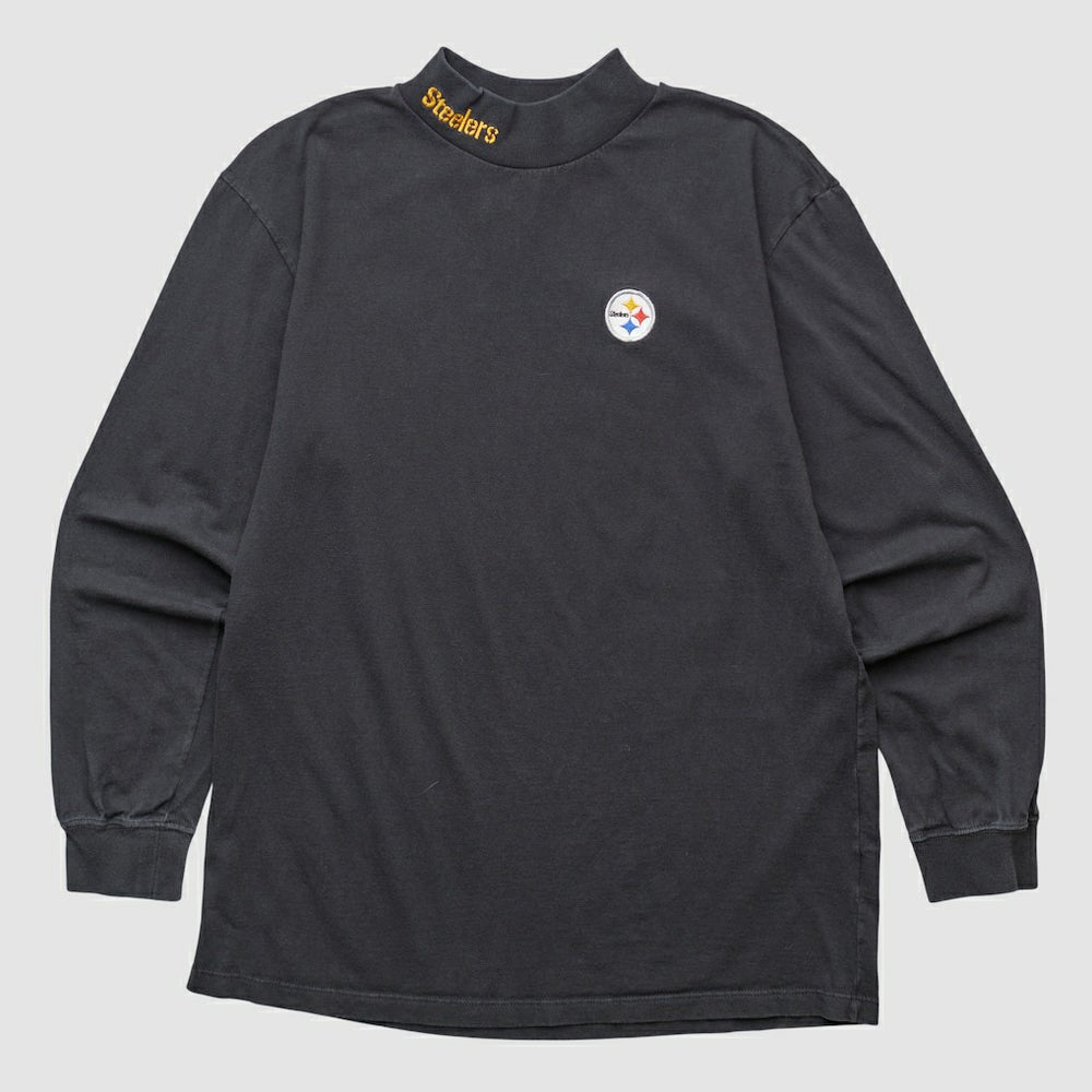 Pittsburgh Steelers NFL 2000s Long Sleeve T-shirt Black Vintage - Fanatics