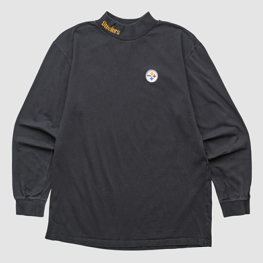 Pittsburgh Steelers NFL 2000s Long Sleeve T-shirt Black Vintage - Fanatics