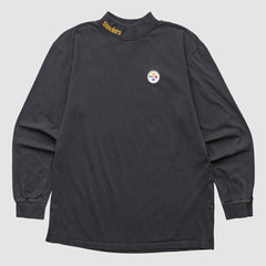 Pittsburgh Steelers NFL 2000s Long Sleeve T-shirt Black Vintage - Fanatics