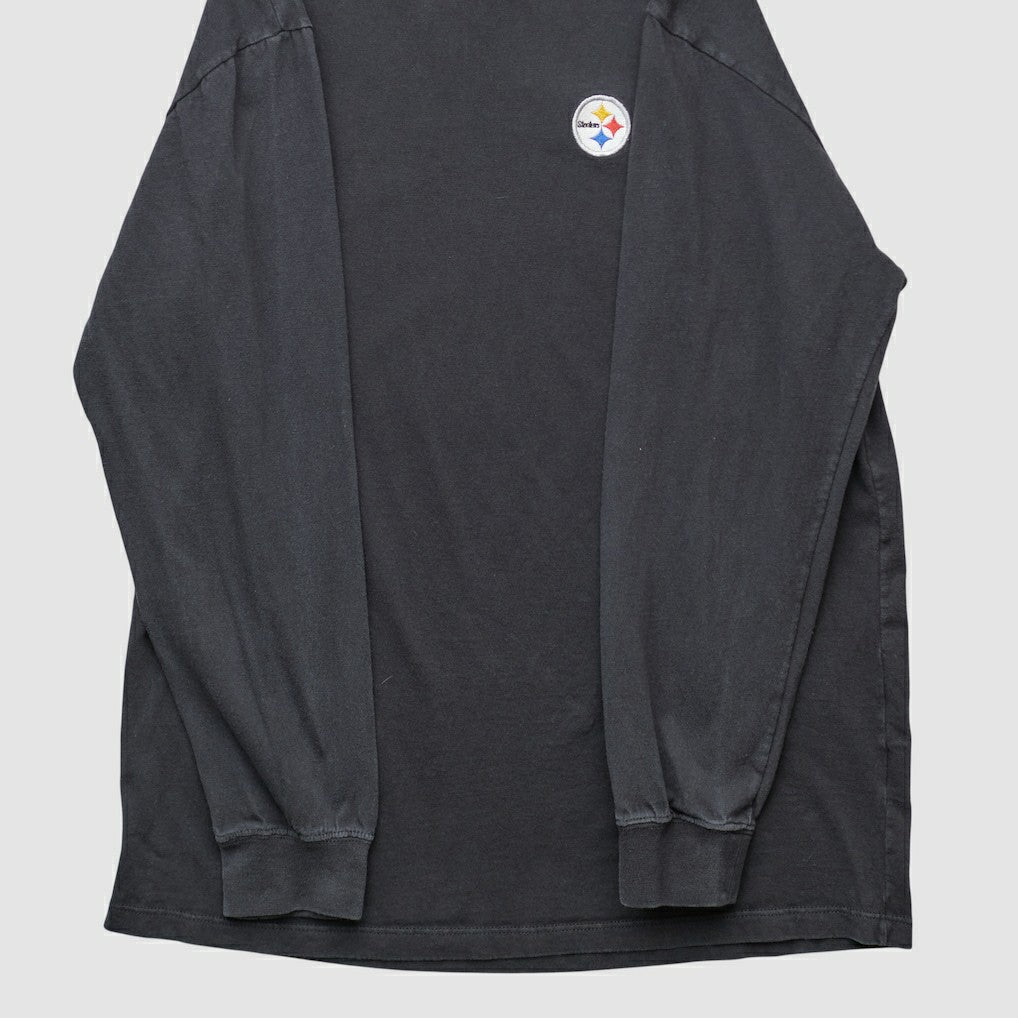 Pittsburgh Steelers NFL 2000s Long Sleeve T-shirt Black Vintage - Fanatics