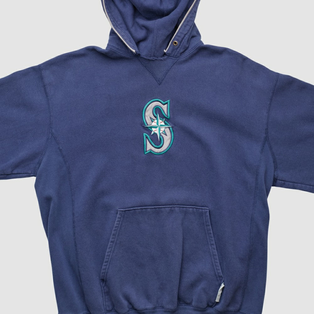 Seattle Mariners Champion 2000s Hooded Pullover Sweatshirt Clearance