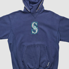 Seattle Mariners Champion 2000s Hooded Pullover Sweatshirt Clearance