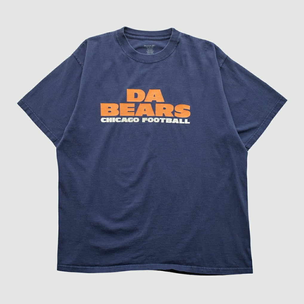 Chicago Bears Reebok 2000s T-shirt Navy Vintage - Fanatics
