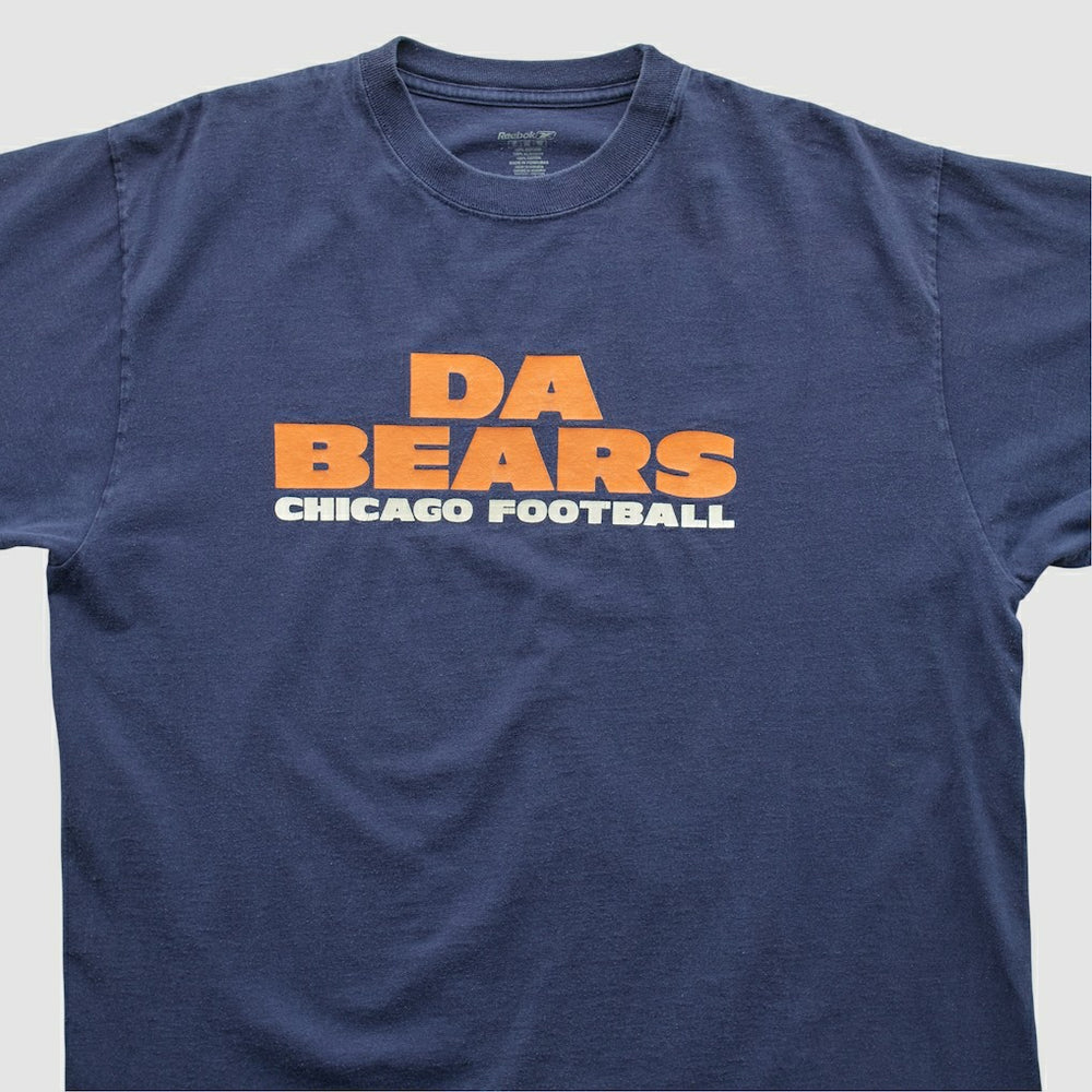 Chicago Bears Reebok 2000s T-shirt Navy Vintage - Fanatics