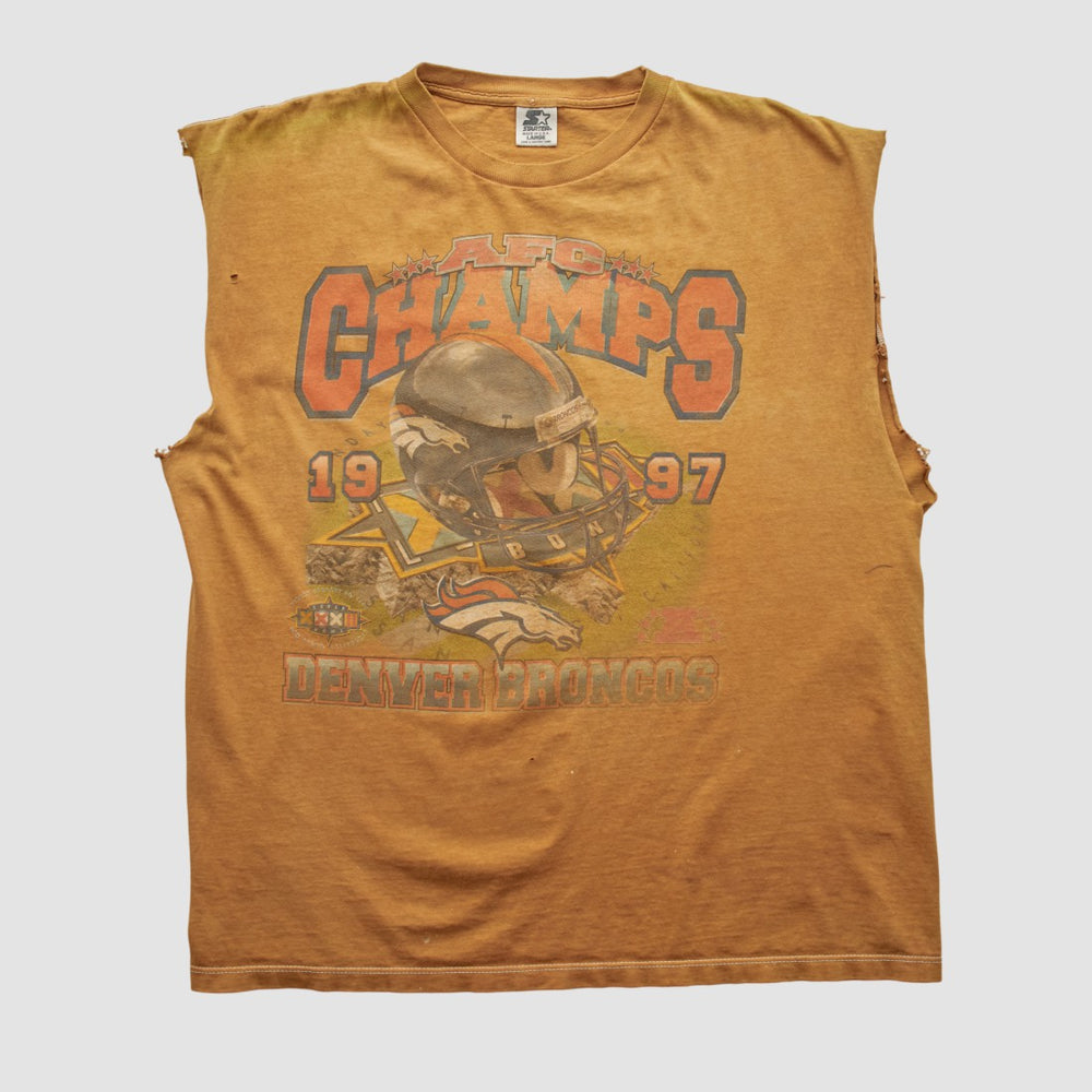 Denver Broncos Starter Tank Clay Vintage - Fanatics