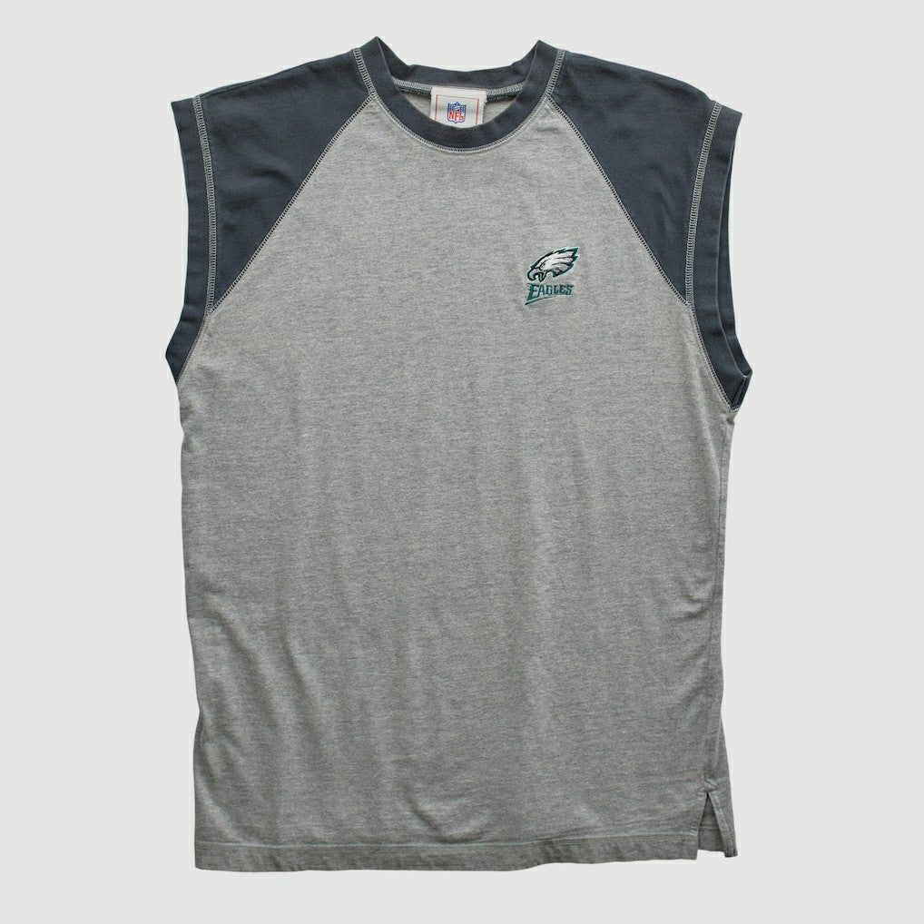 Philadelphia Eagles NFL 2000s T-shirt Heather Gray Vintage - Fanatics