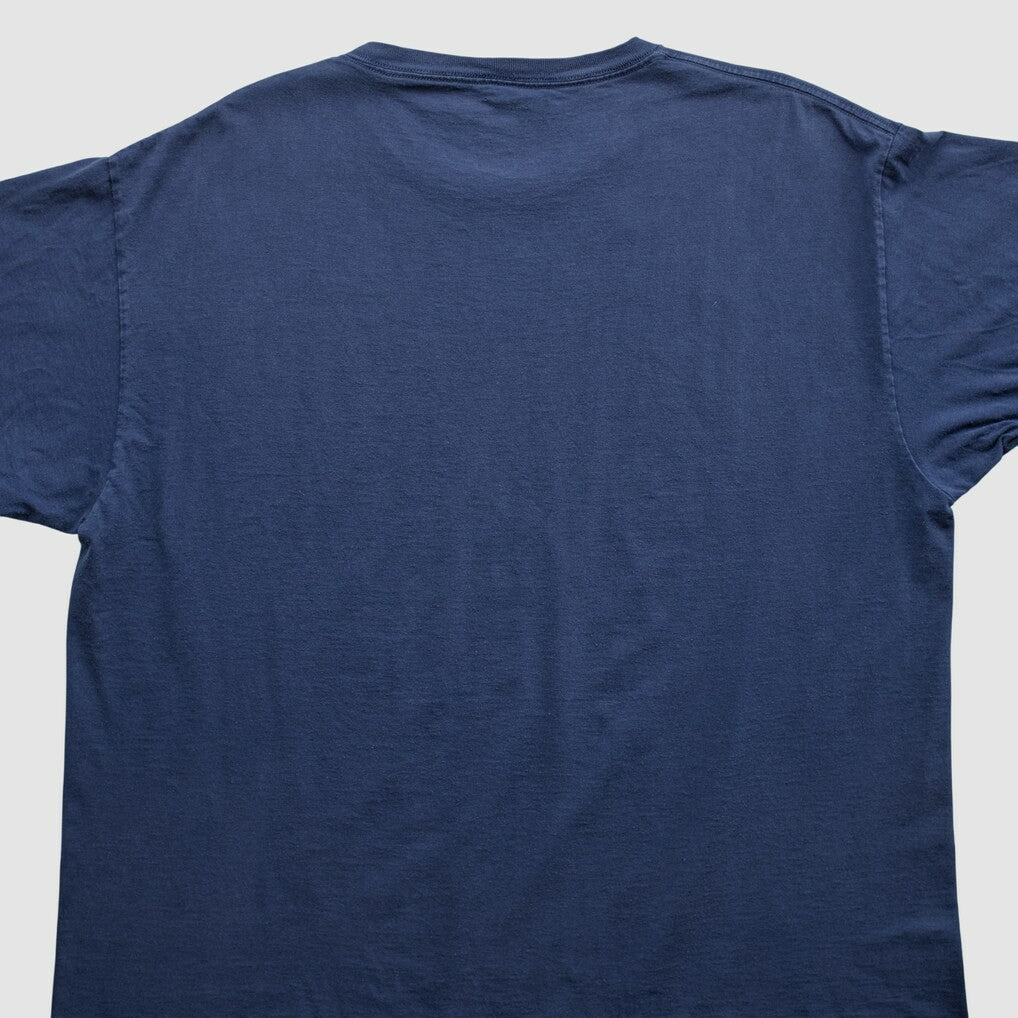 New England Patriots 2000s T-shirt Navy Vintage - Fanatics