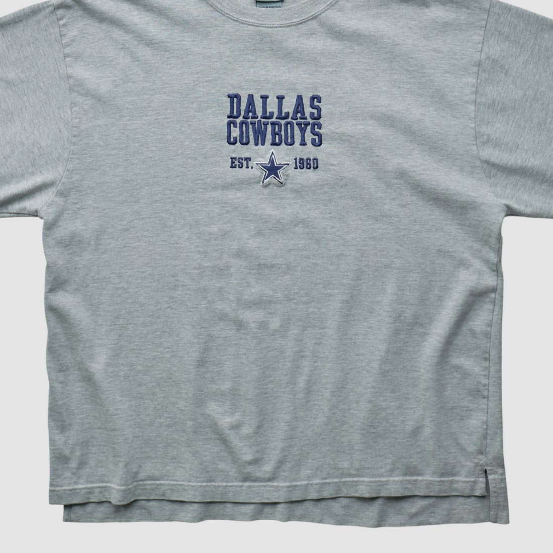 Dallas Cowboys Cowboys Authentic Apparel 2000s Long Sleeve T-shirt Heather Gray Vintage - Fanatics