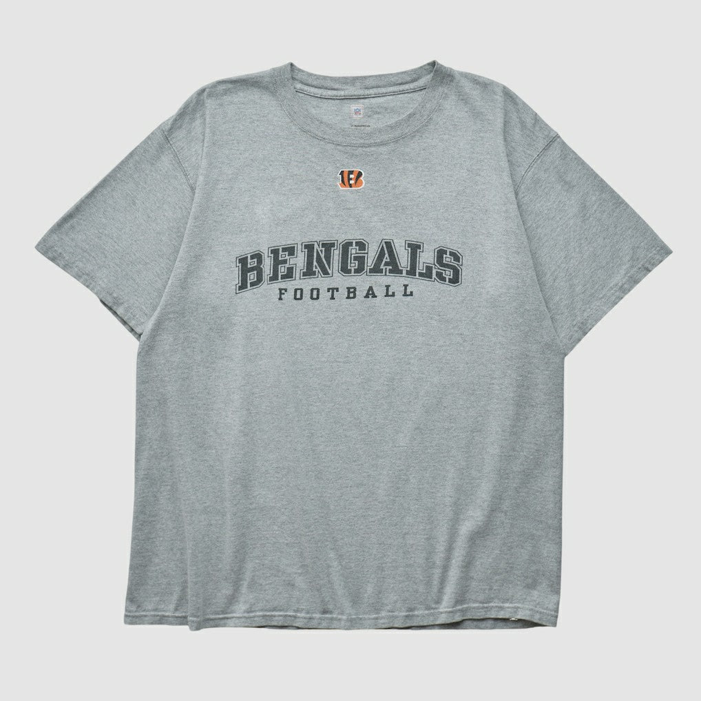 Cincinnati Bengals NFL 2000s T-shirt Heather Gray Vintage - Fanatics