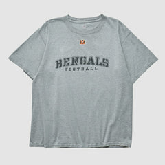 Cincinnati Bengals NFL 2000s T-shirt Heather Gray Vintage - Fanatics
