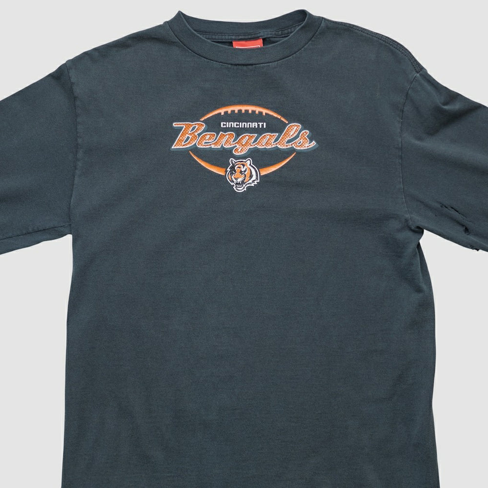 Cincinnati Bengals NFL 2000s Long Sleeve T-shirt Black Vintage - Fanatics