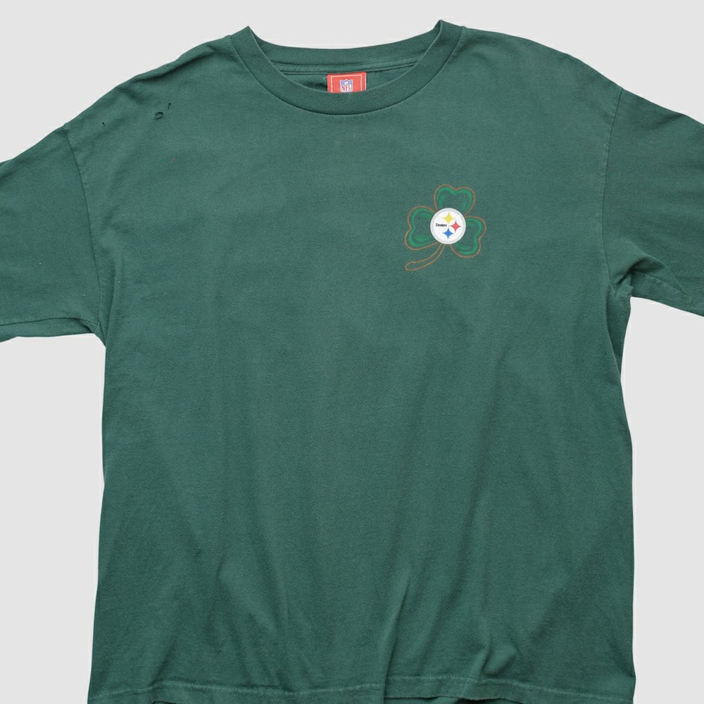 Pittsburgh Steelers NFL 2000s Long Sleeve T-shirt Green Vintage - Fanatics
