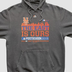 New York Mets Majestic 2015 Hooded Pullover Sweatshirt Clearance