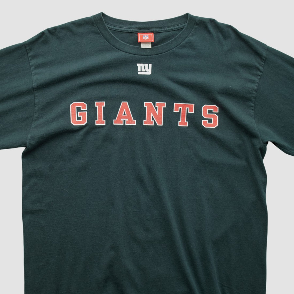 New York Giants NFL 2000s Long Sleeve T-shirt Black Vintage - Fanatics