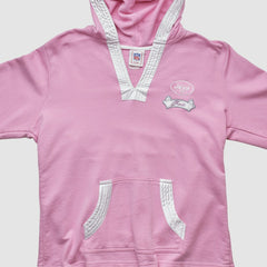 New York Jets NFL 2000s Hooded Pullover Sweatshirt Pink Vintage - Fanatics