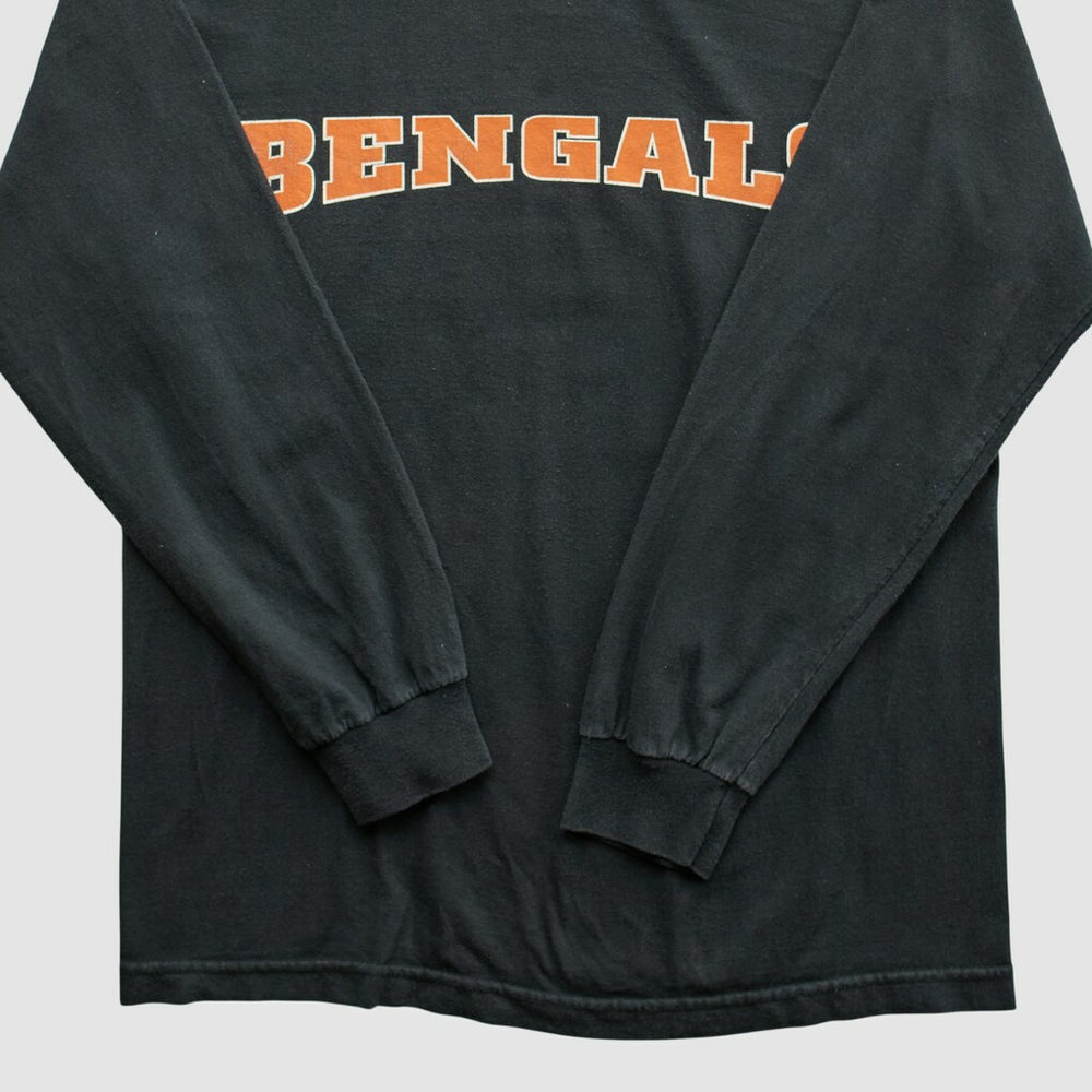 Cincinnati Bengals NFL 2000s Long Sleeve T-shirt Black Vintage - Fanatics