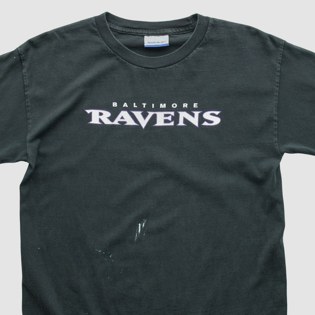Baltimore Ravens Reebok 2000s Long Sleeve T-shirt Black Vintage - Fanatics