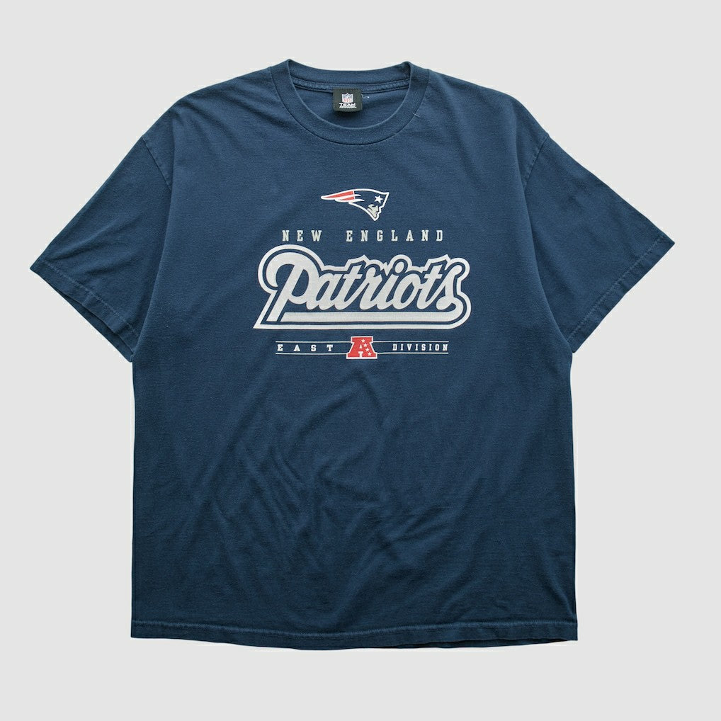 New England Patriots NFL 2010s T-shirt Navy Vintage - Fanatics