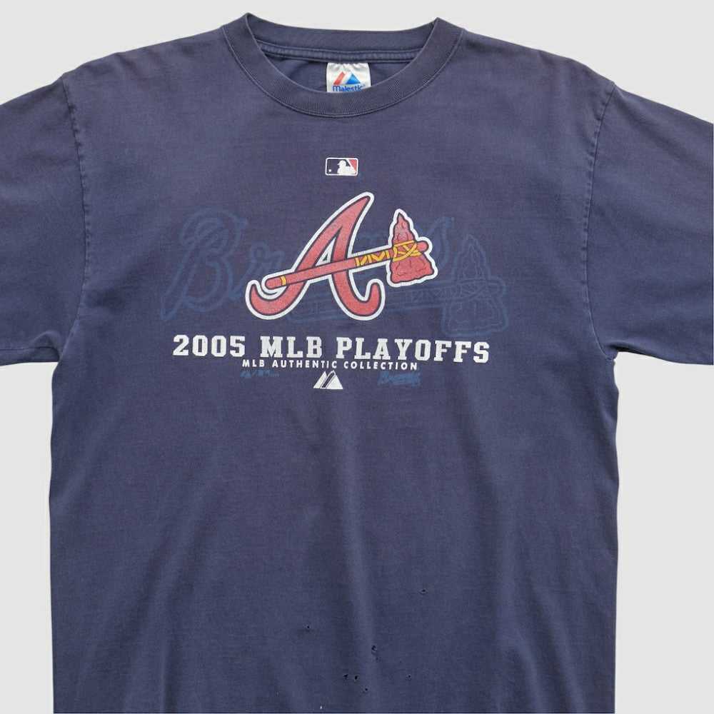 Atlanta Braves Majestic 2005 T-shirt On Sale
