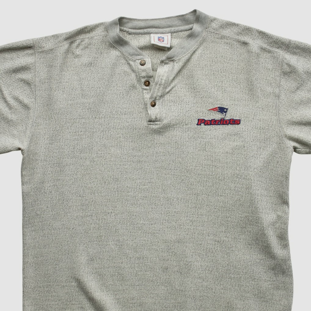 New England Patriots NFL 2000s Sweatshirt Heather Gray Vintage - Fanatics
