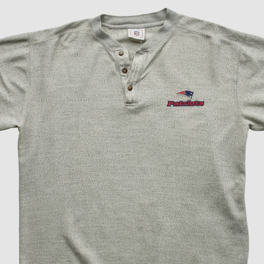 New England Patriots NFL 2000s Sweatshirt Heather Gray Vintage - Fanatics