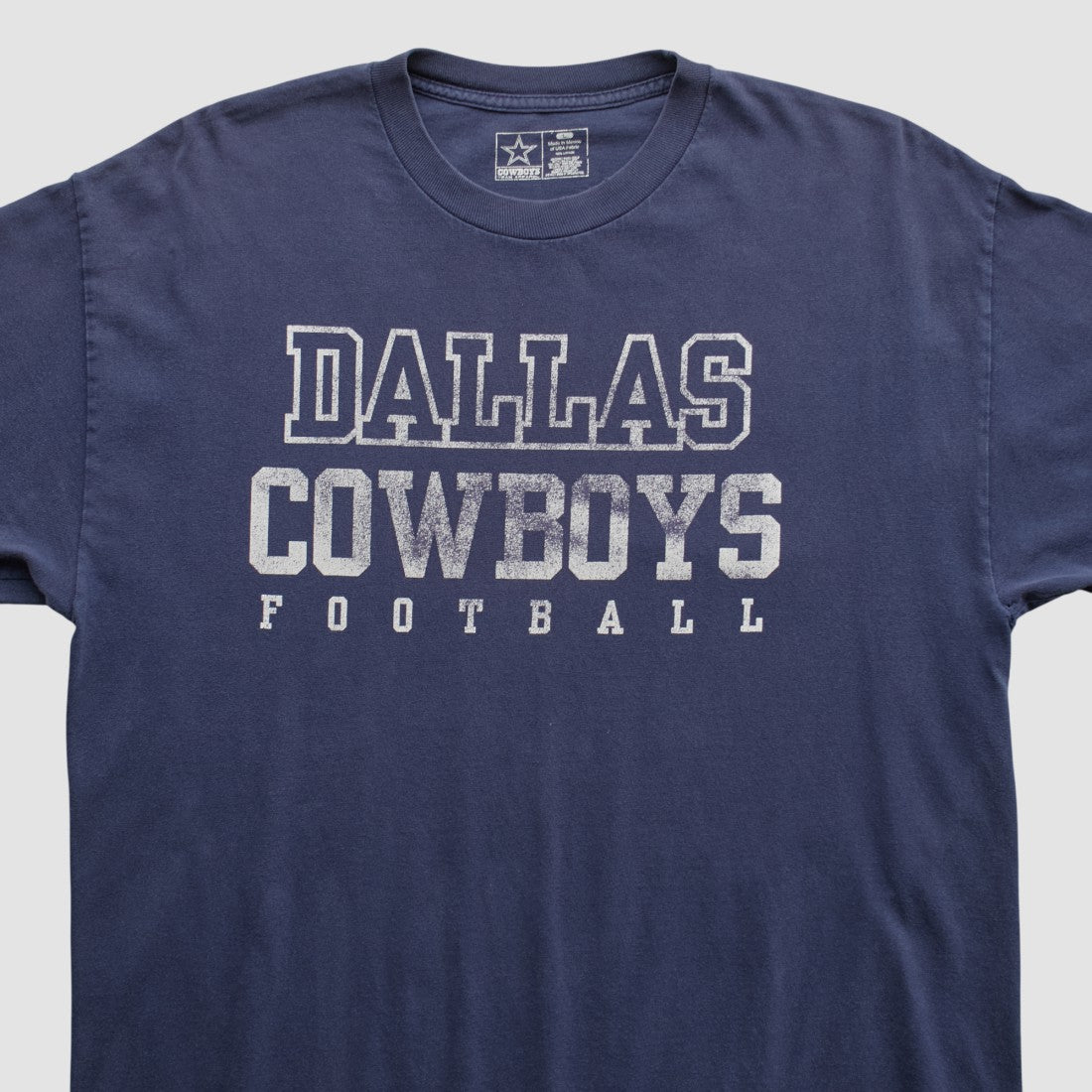 Dallas Cowboys Cowboys Team Apparel T-shirt Navy Vintage - Fanatics