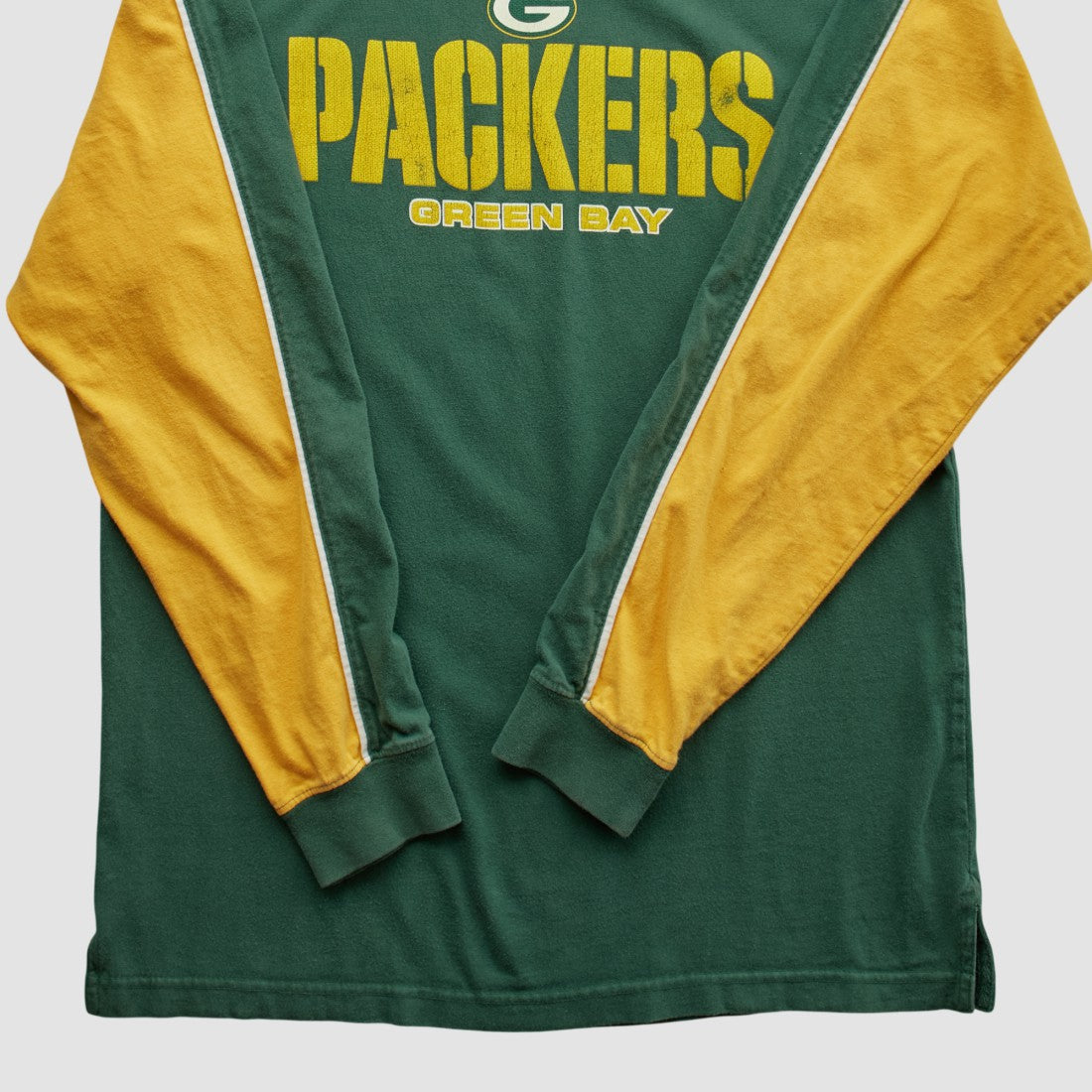 Green Bay Packers NFL 2000s Long Sleeve T-shirt Green Vintage - Fanatics