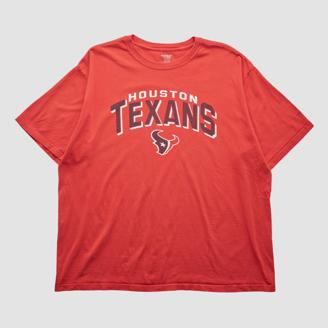 Houston Texans Reebok 2000s T-shirt Red Vintage - Fanatics