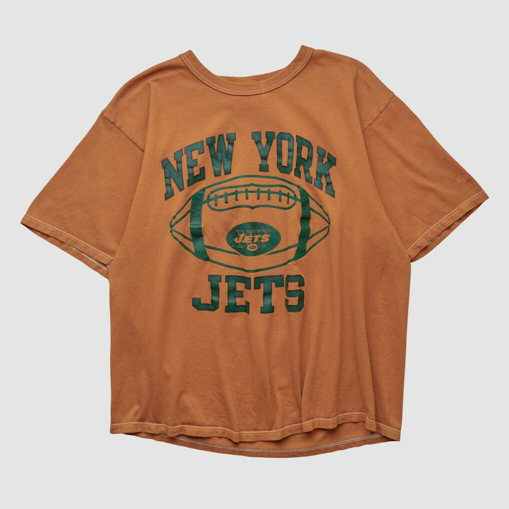 New York Jets Champion 90s T-shirt Clay Vintage - Fanatics