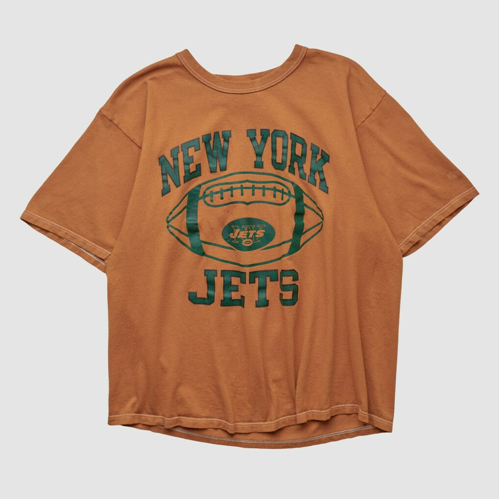 New York Jets Champion 90s T-shirt Clay Vintage - Fanatics
