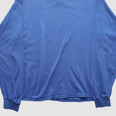 New England Patriots Champion 90s Long Sleeve T-shirt Blue Vintage - Fanatics
