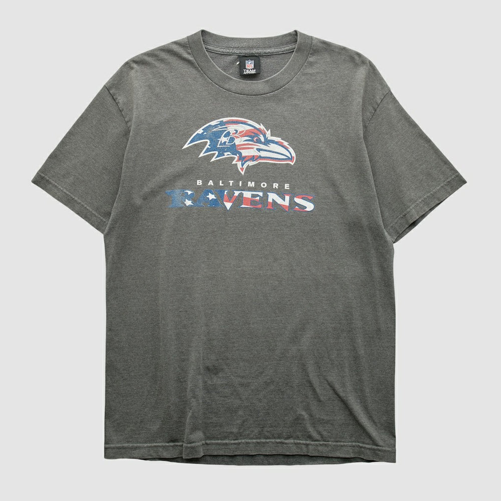 Baltimore Ravens NFL 2010s T-shirt Dark Heather Gray Vintage - Fanatics
