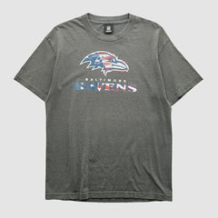 Baltimore Ravens NFL 2010s T-shirt Dark Heather Gray Vintage - Fanatics