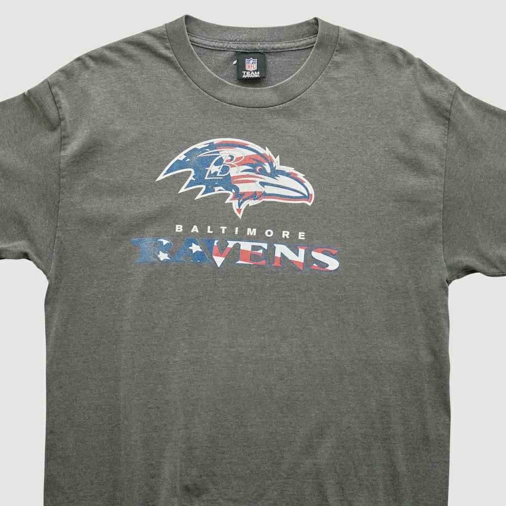Baltimore Ravens NFL 2010s T-shirt Dark Heather Gray Vintage - Fanatics