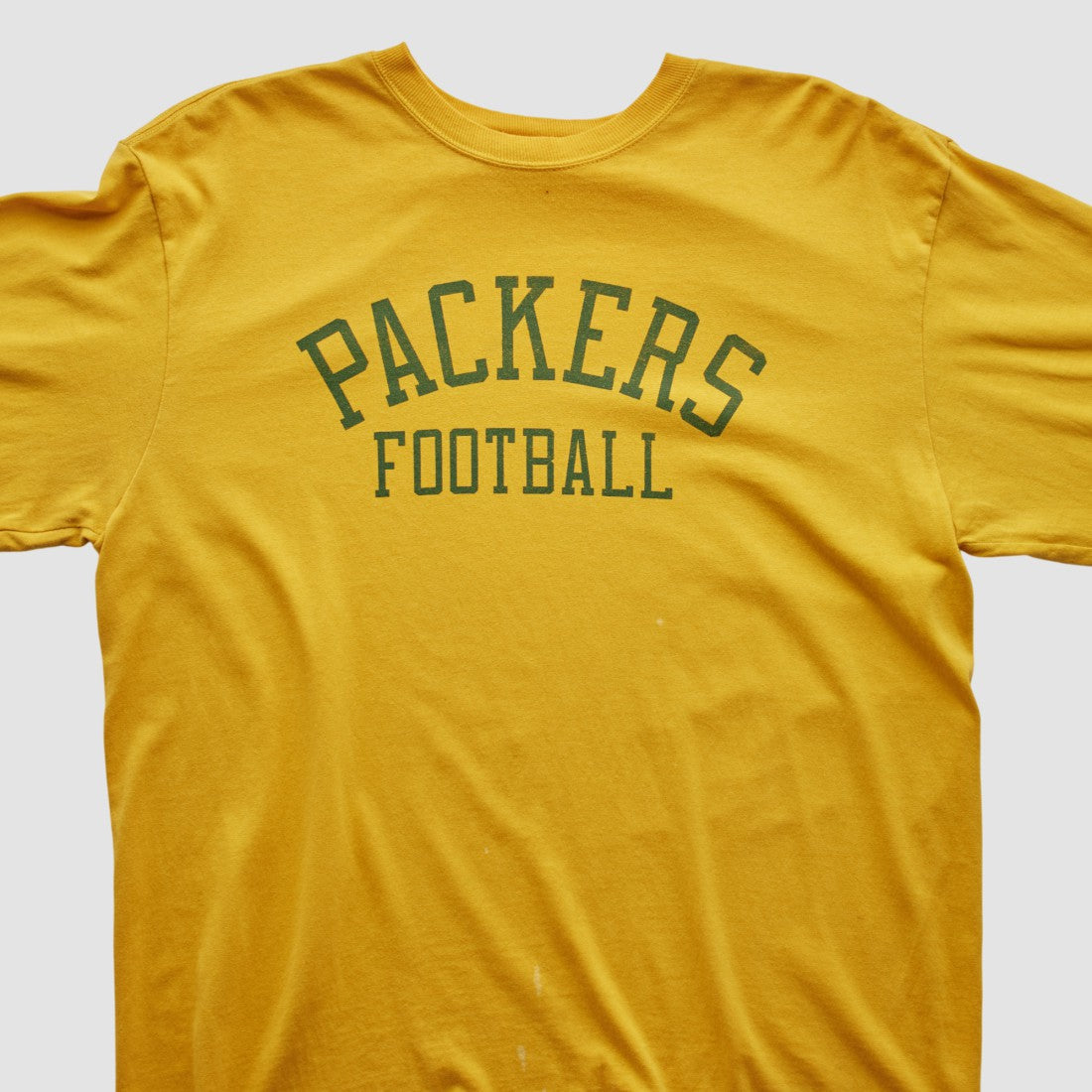 Green Bay Packers Reebok 2000s Long Sleeve T-shirt Yellow Vintage - Fanatics