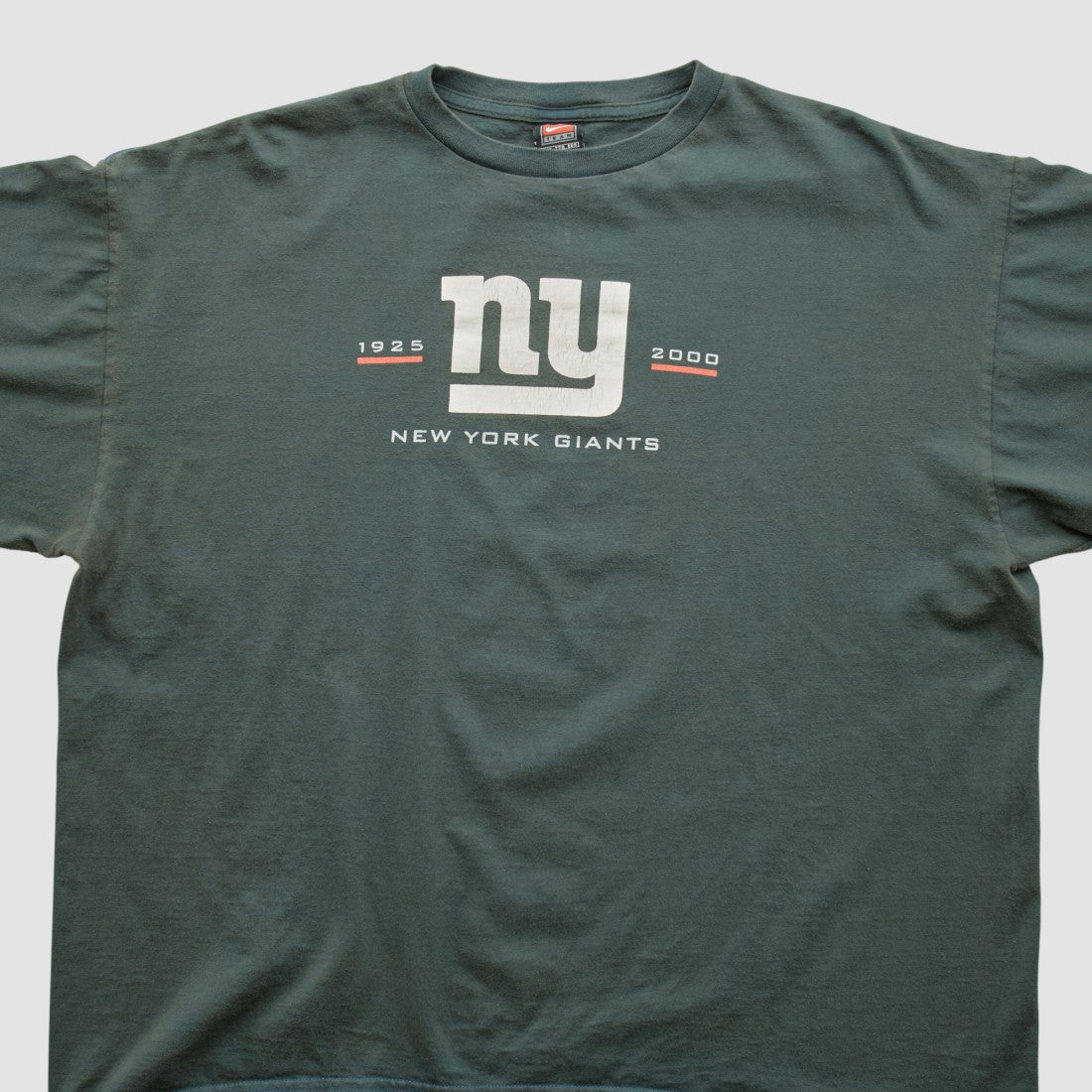 New York Giants 2000s T-shirt Green Vintage - Fanatics