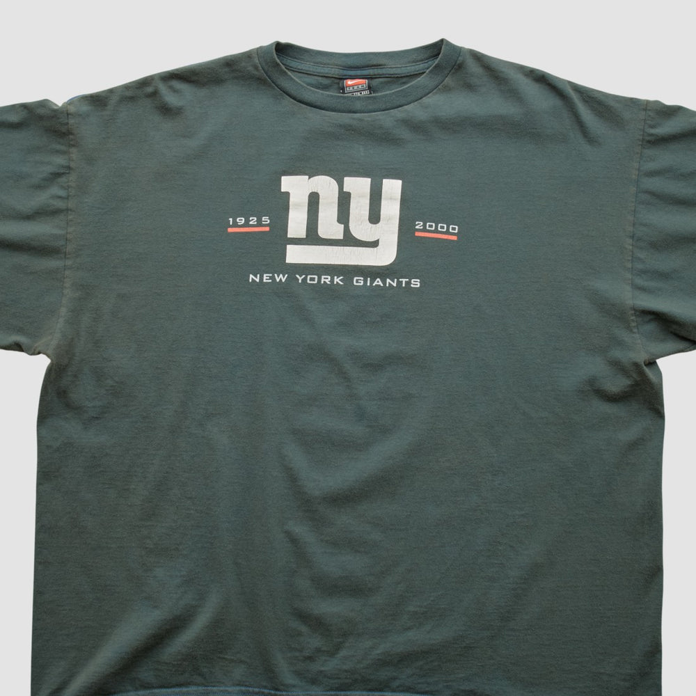 New York Giants 2000s T-shirt Green Vintage - Fanatics
