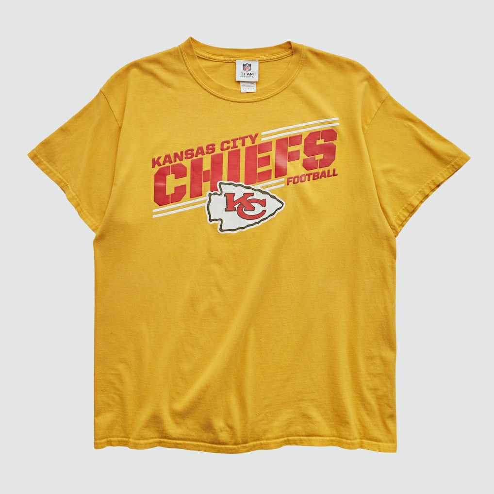 Kansas City Chiefs NFL 2010s T-shirt Yellow Vintage - Fanatics