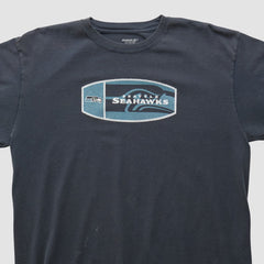 Seattle Seahawks Reebok 2000s Long Sleeve T-shirt Black Vintage - Fanatics