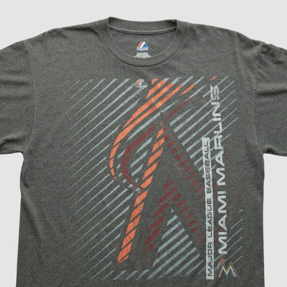 Miami Marlins Majestic 2000s T-shirt Sale