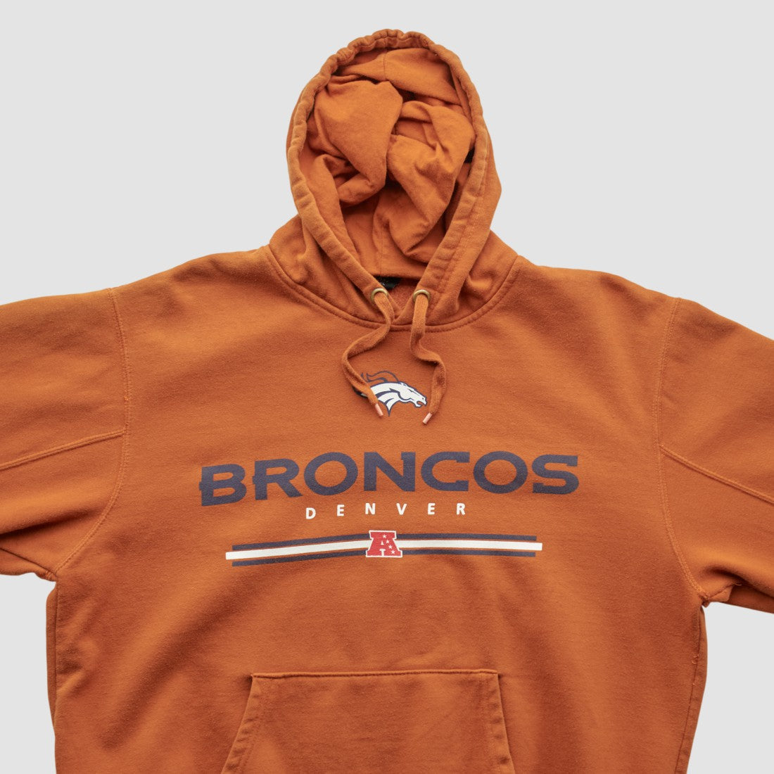 Denver Broncos NFL 2010s Hooded Pullover Sweatshirt Clay Vintage - Fanatics