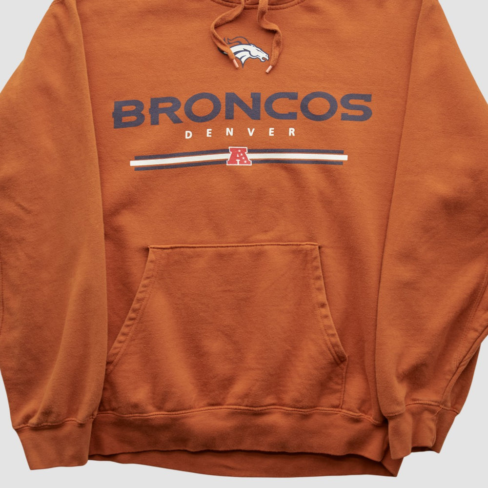 Denver Broncos NFL 2010s Hooded Pullover Sweatshirt Clay Vintage - Fanatics